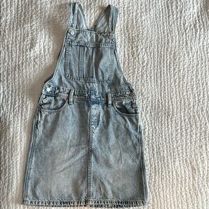 Old Navy Light Blue Denim Overall Dress